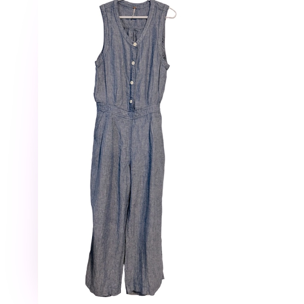 Free People Jean Romper